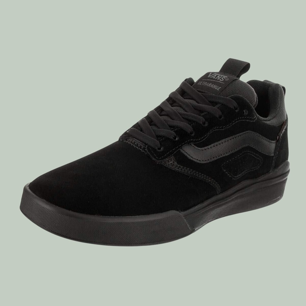 Vans UltraRange EXO SE Black Suede Low Top Sneakers Mens Size 13 NEW